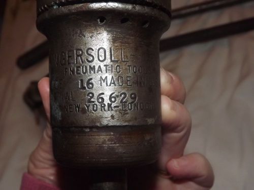 Ingersoll rand multi vane pneumatic drill parts size l6 w/valve untested usa for sale