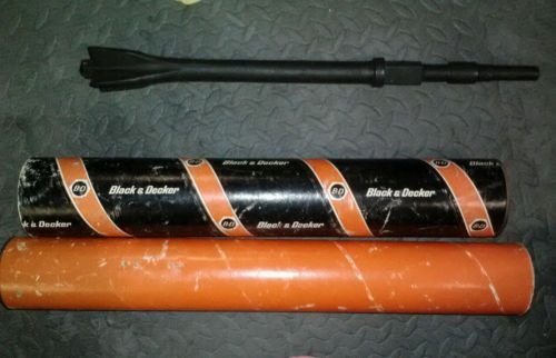 Vintage black &amp; decker star drill 2&#034; d, 18&#034; length. #2 shank.rare w/box for sale