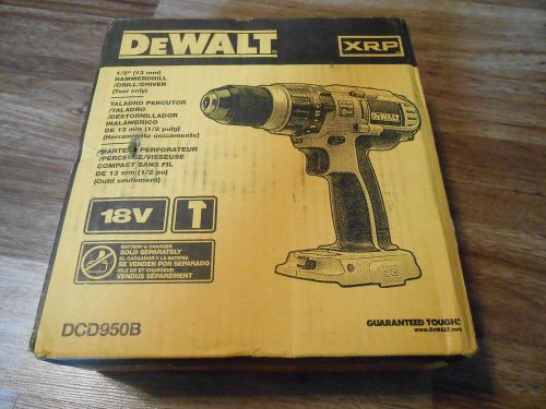 Dewalt DCD950 18V 1/2&#034; Cordless Battery Hammer Drill 18 Volt XRP Hammerdrill