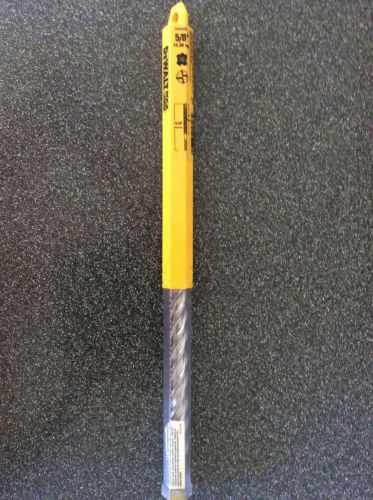 Dewalt Carbide DW5806 Rotary Drill Hammer Bit 5/8&#034; 13.5&#034; Long SDS Max 4 Cutter
