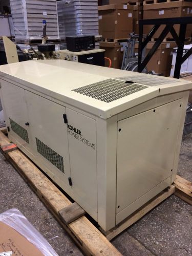 Standby generator kohler - residential - 30 kw - ng &amp; lp - 120/240v 84hrs! for sale