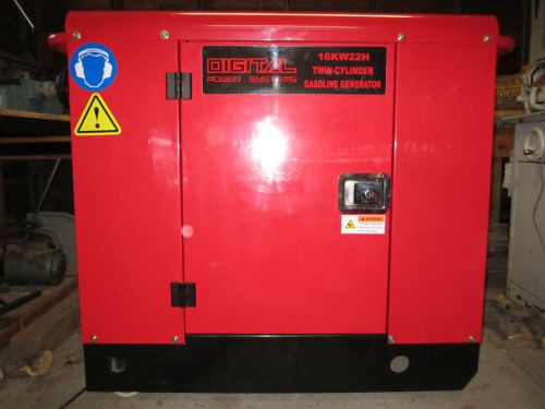 Digital power systems 16kw22h silent generator honda gas powered for sale