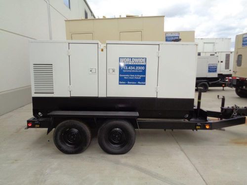 Atlas copco qas150 portable diesel generator set, 112 kw, 480v, 169 hp for sale