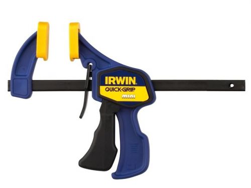 Irwin quick-grip mini bar clamp 150mm 6&#034; t546el7 ratcheting woodworking for sale