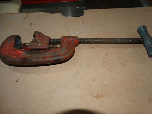 Rigid 2A Pipe Cutter 1/8&#034; to 2&#034; Pipe, No. 1-2 Heavy Duty -GREAT CONDITION