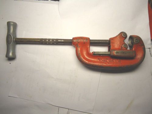 Ridgid heavy duty pipe cutter no. 2a 1/8&#034; to 2&#034; capacity for sale