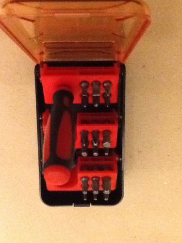 Black &amp; decker 19 piece screwdriver bit set. stocking filler! xmas present for sale