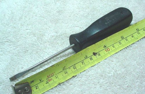 SNAP-ON 6&#034; FLAT BLADE SCREWDRIVER # SSD 234--FREE SHIPPING