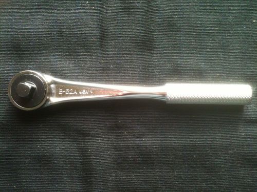 Williams by snap-on b-52a 3/8&#034; ratchet chrome length 7 5/8&#034; non-slip grip usa for sale