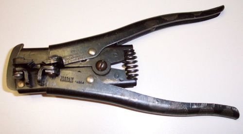 VINTAGE IDEAL INDUSTRIES AUTOMATIC WIRE STRIPPER GREAT SHAPE