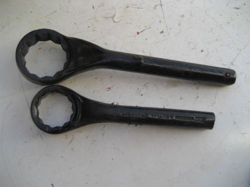 Two Striking or Hammer Wrenches. One is Blue Point and One is Plomb