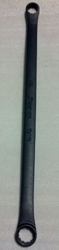 Snap on 12&#034; long box end wrench 1/2&#034;  9/16&#034; gxdh1618a new black finish free ship for sale