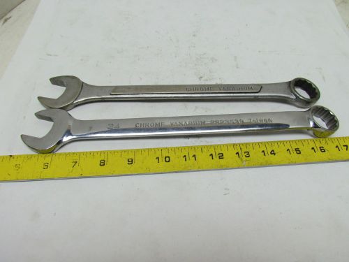 Ace 24mm 12pt metric combination wrench chrome vanadium 24mm lot of 2 for sale