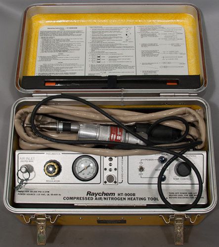 Raychem/tyco ht-900b yellow compressed air/nitrogen heating tool for sale
