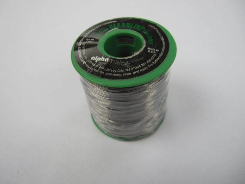 Alpha Cleanline Solder Wire ~ Alloy 63SN/37PB ~ 1lb Spools .020 dia