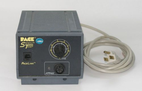 PACE SENSA TEMP (PPS 15A) SOLDERING STATION +PACELINK +AUTO-OFF 115VAC/90W POWER