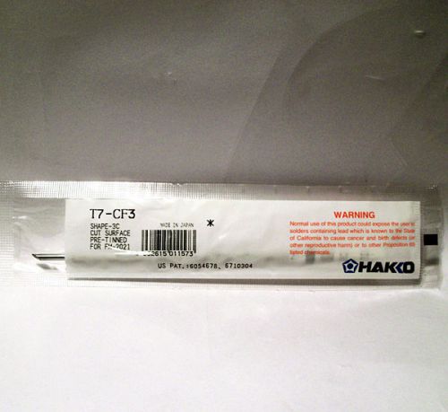 New-hakko t7/t15-cf3 soldering tip for fm-202/fp-102 for sale