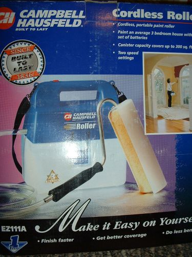 Brand new@campbell hausfeld ez111a@cordless portable paint roller@nib@make offer for sale