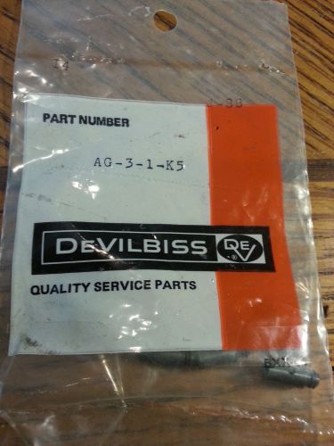 DeVilbiss, replacement parts, AG-3-1-K5, bag of 5 , new
