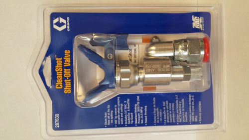 Clean shot shut-off valve for paint gun pole extensions 287030 by graco w/tip for sale