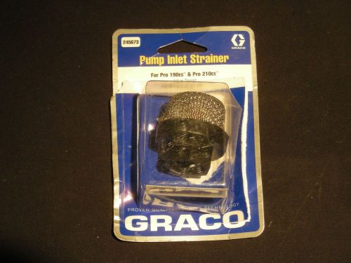 Graco 245673 pump inlet strainer. For pro 190ES and Pro 210ES