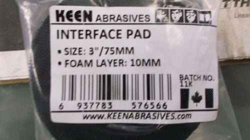 Keen  interface pad soft  3&#034; foam layer 10mm  (lot of 10) id 9239 bt for sale