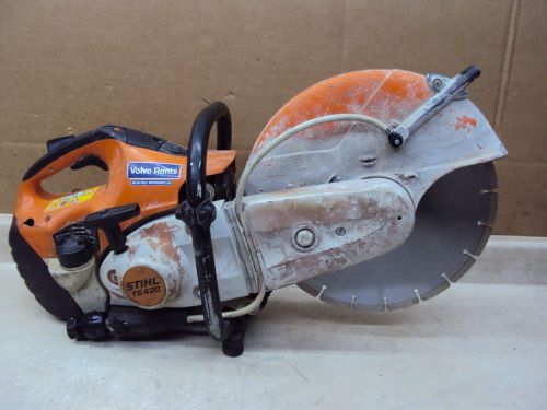 STIHL TS420 67CC 4.4P CUT-OFF CONCRETE 14&#034; DIAMOND SAW! 4238 FAMILY:TS410 TS420