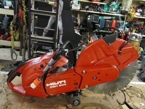 Hilti DSH 900 16&#034; Hand Held Gas Saw Concrete Saw Cut Off  *No Reserve*