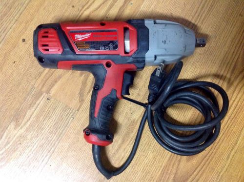 milwaukee impact Wrench Corded Tool In Great Condition 2014 Model 9070-20