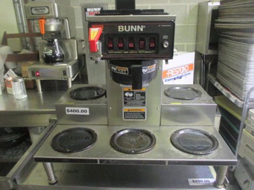 Crtf5-35pf bunn-o-matic coffee brewer with 5 warmers for sale