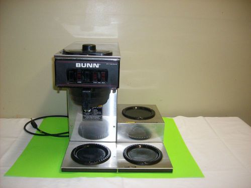 Bunn Coffee  Brewer Commercial Model VP17-3 3 Burner