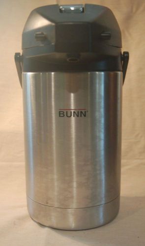 Great condition bunn 2.5 liter lever action airpot beverage dispenser 32125.0000 for sale