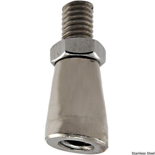 Angle Bonnet for Draft Beer Faucet - Chrome Plated Brass - Kegerator &amp; Tap Parts