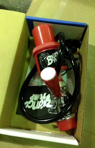 BRAND NEW RED BRONCO PARTY PUMP!!