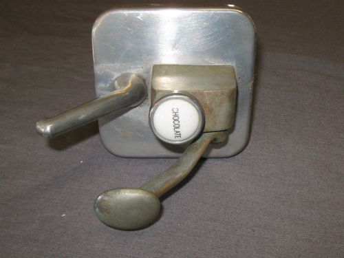 OLD SYRUP SODA FOUNTAIN DISPENSER PUMP