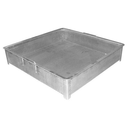 Compartment Sink Drain Basket For 24&#034;x24&#034; Tub Bowl Size
