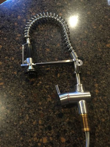 Ikea kitchen faucet hjuvik with hand spray stainless steel color 102.578.96 for sale