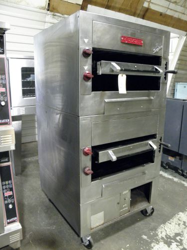 VULCAN IR72P SUNGLOW NAT GAS DOUBLE STACK  INFRARED HEAT CHARBROILER CHAR GRILL