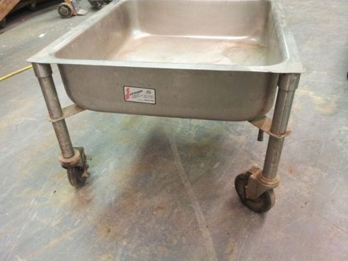 Sink Floor Stainless Steel 25x27x18H