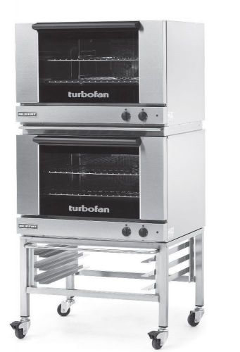 Moffat Turbofan 4 Tray Full Size Manual Double Electric Convection Oven E27M2/2