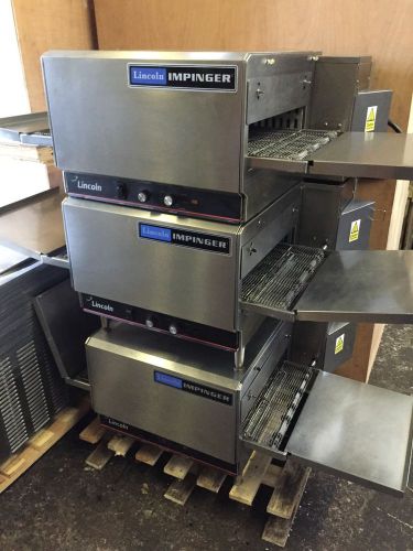 LINCOLN IMPINGER CONVEYOR PIZZA OVENS ( FREE UK DELIVERY )