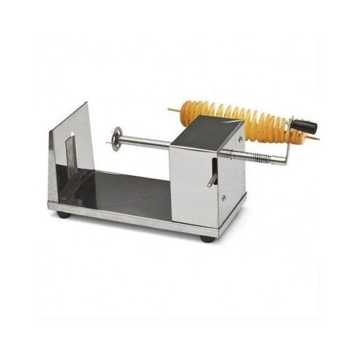 Manual Spiral Slicer Stainless Steel Twisted Potato Vegetable Cutter Curly Fries