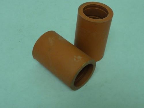 93002 old-stock, risco 1400160490 lot-2 buffing roller bushing 1&#034; id x 1-3/8&#034; od for sale