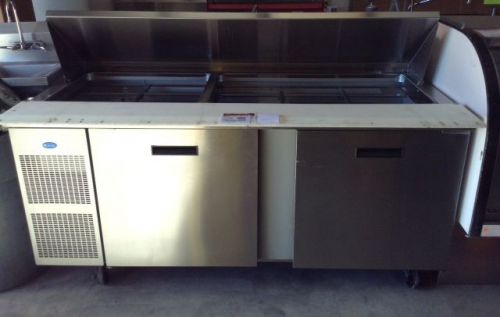 Used restaurant equipment - refrigerated sandwich unit - 9045k-7 - rabdell for sale