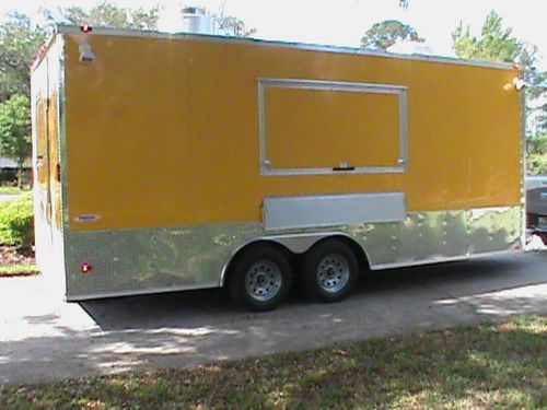 BRAND NEW 2015  CONCESSION TRAILER/ MOBILE-KITCHEN / 20 FT  / PAUL GALLO &amp; SONS