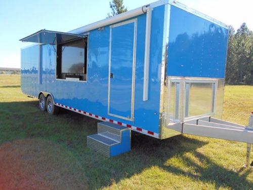 NEW 8&#039;6&#034; WIDE X 32&#039; LONG MOBILE CLASSROOM CONCESSION TRAILER