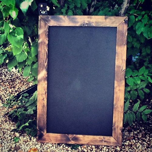 28x44 Rustic Framed Chalkboard