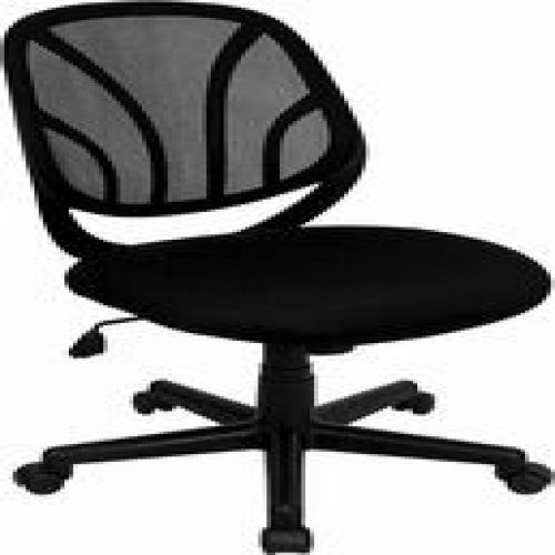 Flash Furniture GO-WY-05-GG Mid-Back Black Mesh Computer Task Chair