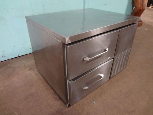 &#034;CONTINENTAL&#034; HEAVY DUTY COMMERCIAL STAINLESS STEEL UNDER COUNTER REFRIGERATOR