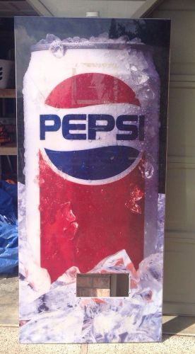 Pepsi Vending Machine Cover/Front
